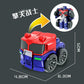 So Cute Transformation Deformation Robot Truck Racing Car Model - Mini Free-Wheel Toys Lovely Gift for Children (3X2)(F2)