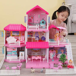 New Trending Baby Doll House - Girls Pretend Toy Play -Handmade Castle ...