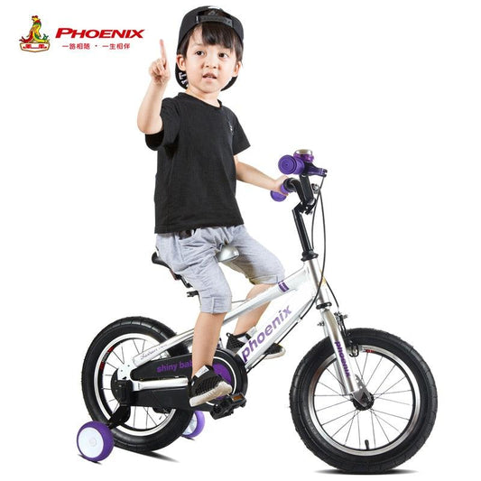 High Quality Children Bicycle 2-4-5-6-7 Year Old - Durable Lightweight Aluminum Baby Kids Bike 12 14 16 INCH (9X1)(F2)