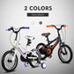 High Quality Children Bicycle 2-4-5-6-7 Year Old - Durable Lightweight Aluminum Baby Kids Bike 12 14 16 INCH (9X1)(F2)