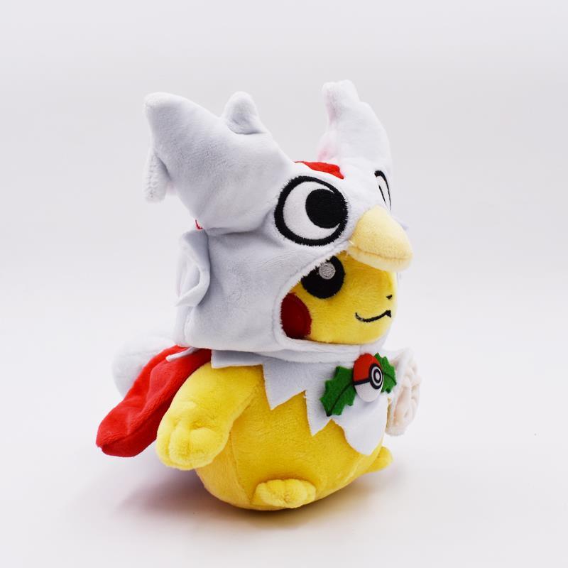 So Cute 1Pcs/lot 25cm Smile Pikachu Cosplay - Plush Stuffed Toys Doll With Tag (9X2)