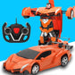 New XYCQ RC Car Transformation Robots - Sports Vehicle Model Robots Toys - Cool Deformation Car Kids Toys (1X2)(3X2)(5X2)