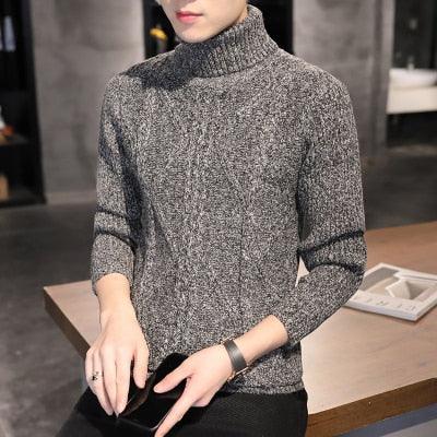 Hot Sale Autumn Sweater - High Neck Slim Sweater (TM6)(CC3)(F100)
