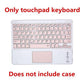 Touchpad Keyboard Case for iPad Pro 11 2020 Air 3 10.5 Pro 10.5 7th 10.2 8th 2020 Cover W Pencil Holder (TLC4)(TLC3)(F47)