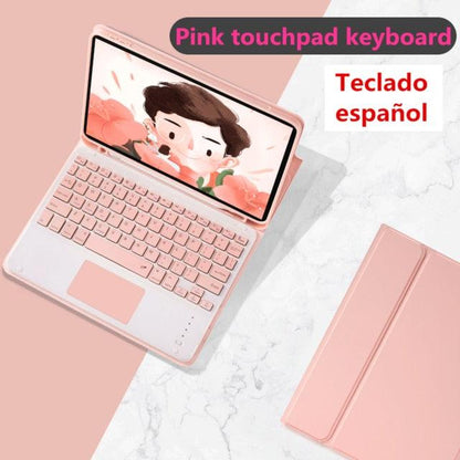 Touchpad Keyboard Case - for iPad Pro 11 - Air 3 10.5 Pro 10.5 7th 10.2 9.7 Cover W Pencil Holder - Touchpad Keyboard (TLC3)
