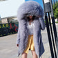 Gorgeous Women Winter Coats - Fashion Women's Luxurious Lamb Fur Parka Hooded Coat - Outwear Winter Jacket (1U23)